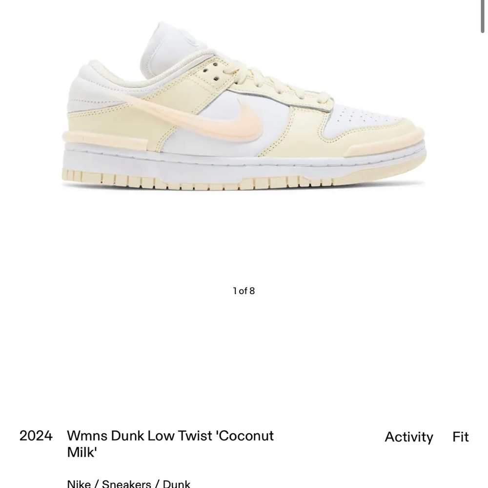 Nike Women's Dunk Low Twist 'Coconut Milk' Sneakers